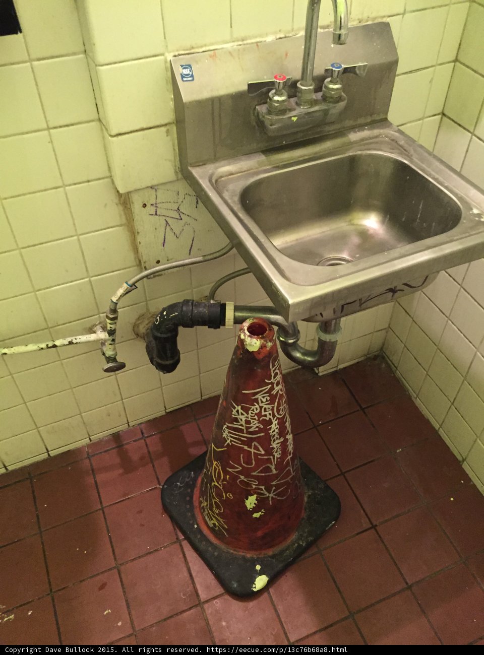 Dive Bar Bathroom