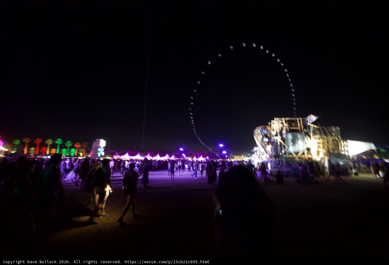 Nighttime Thrills at Coachella Fairgrounds