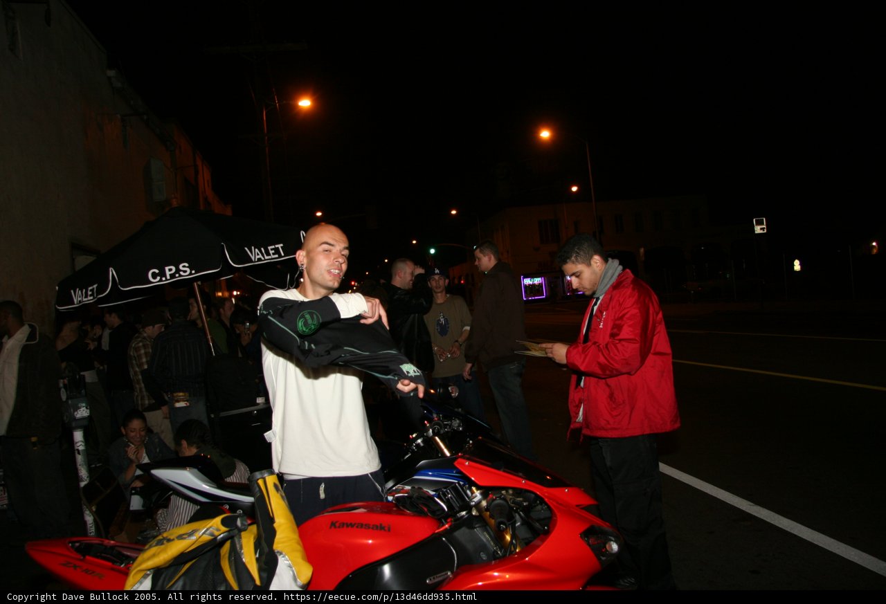 The Rider and his Red Machine