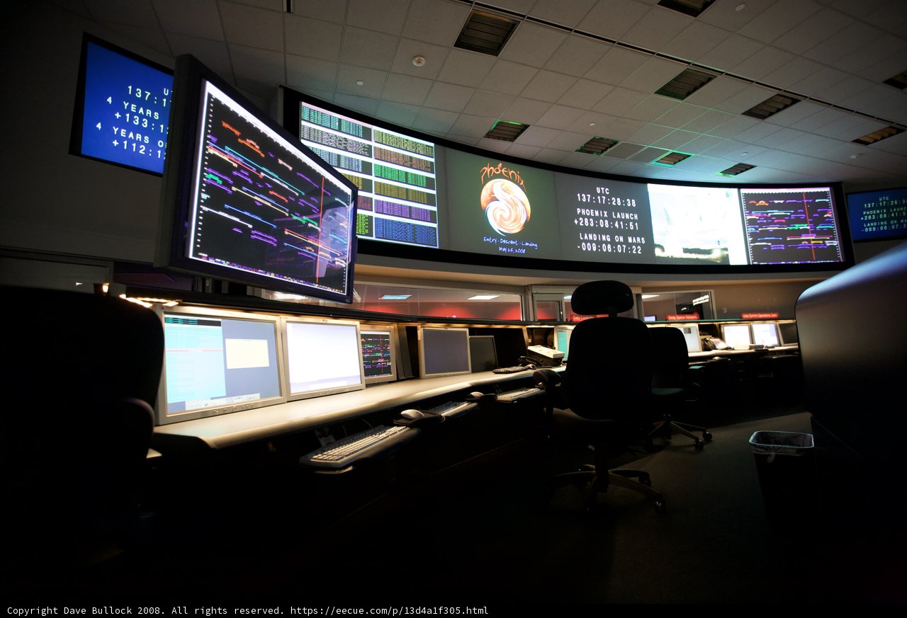 JPL Mission Control Center