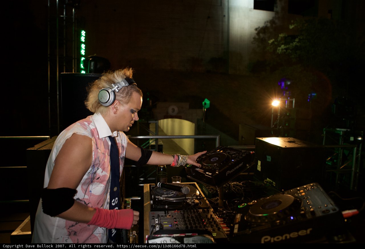 Musical Performance in Pink