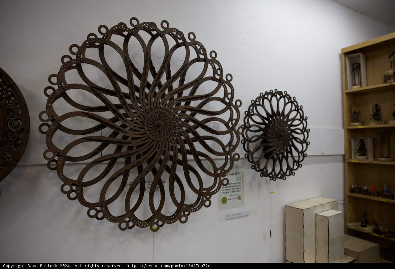Korean Artistry: A Symphony of Wooden Wheels