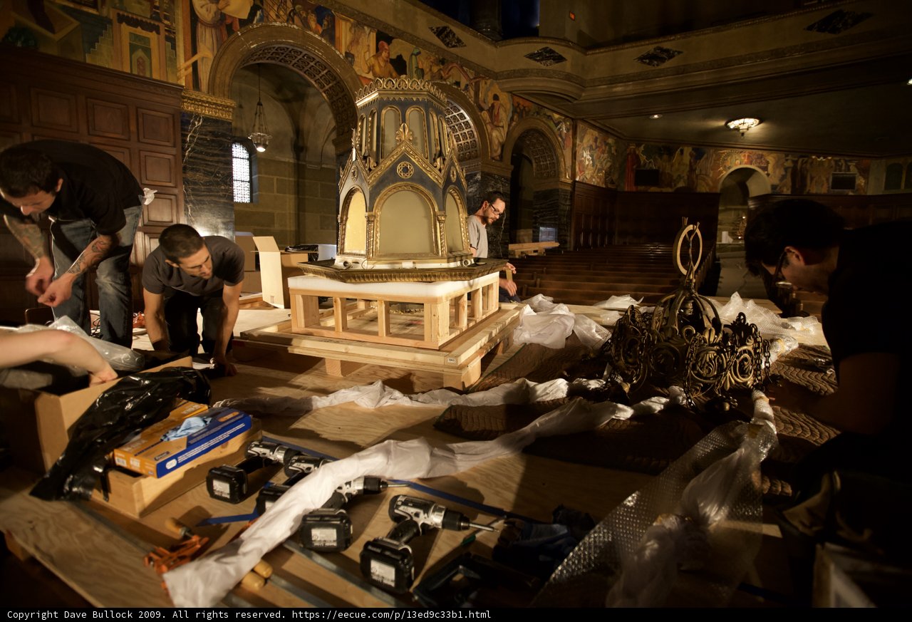 Crafting the Altar Structure