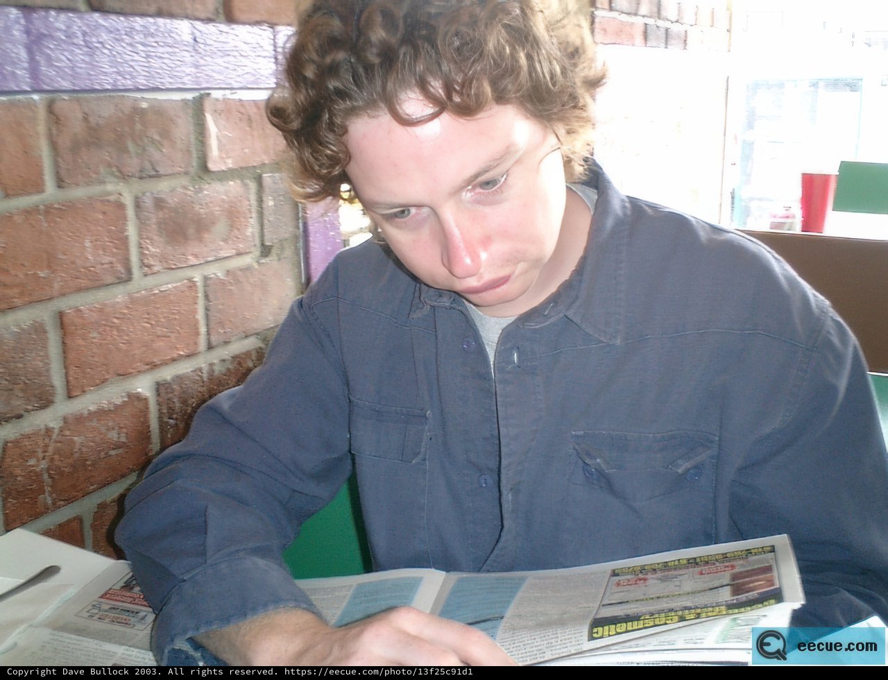 Young Man Deep in Thought