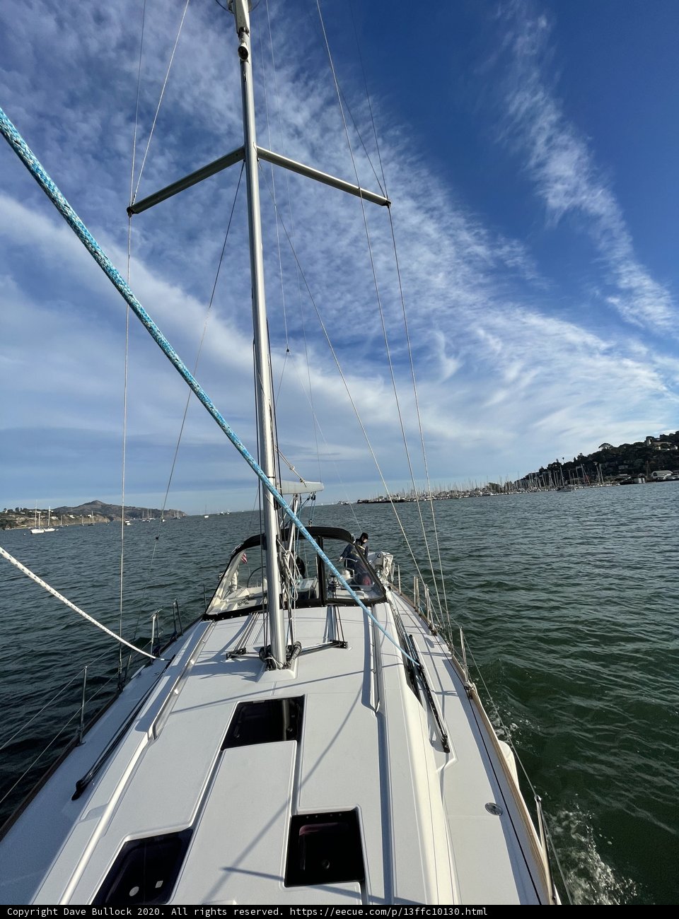Peaceful Sailboat on Richardson Bay