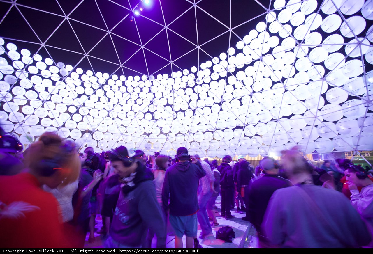 Dancing Under the Purple Dome