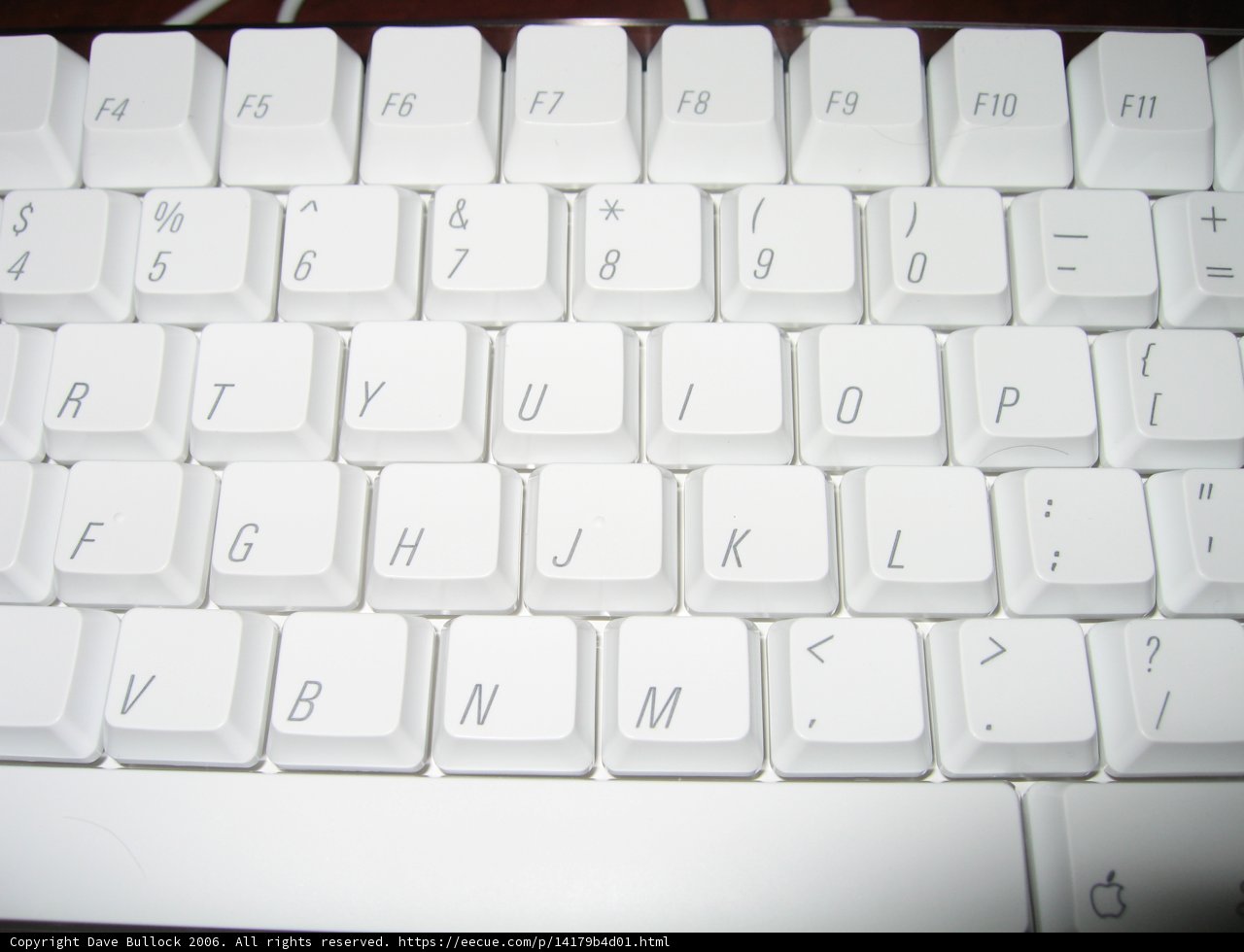 Crisp and Clean: White Keyboard in Focus