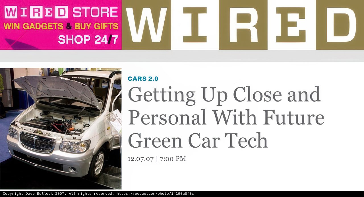 Up Close and Personal with Future Green Car Tech