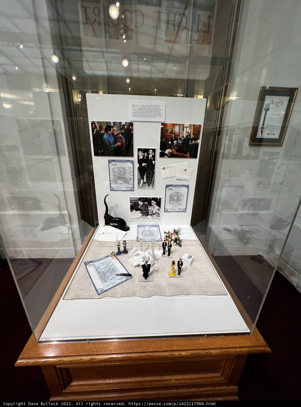 The Artistic Display Case of Frida Kahlo at San Francisco City Hall Museum
