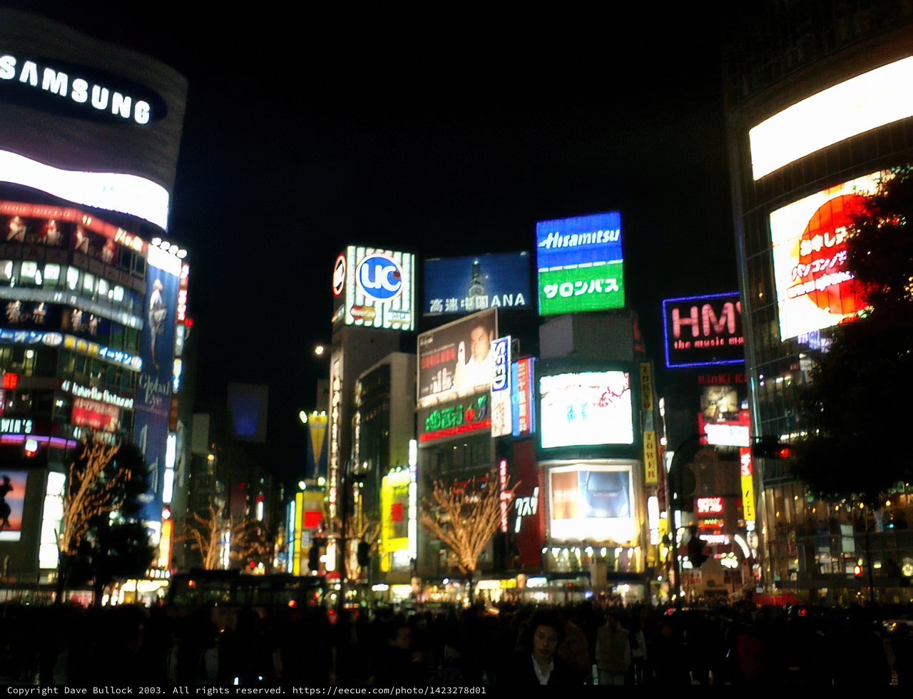 Shibuya Metropolis at Night