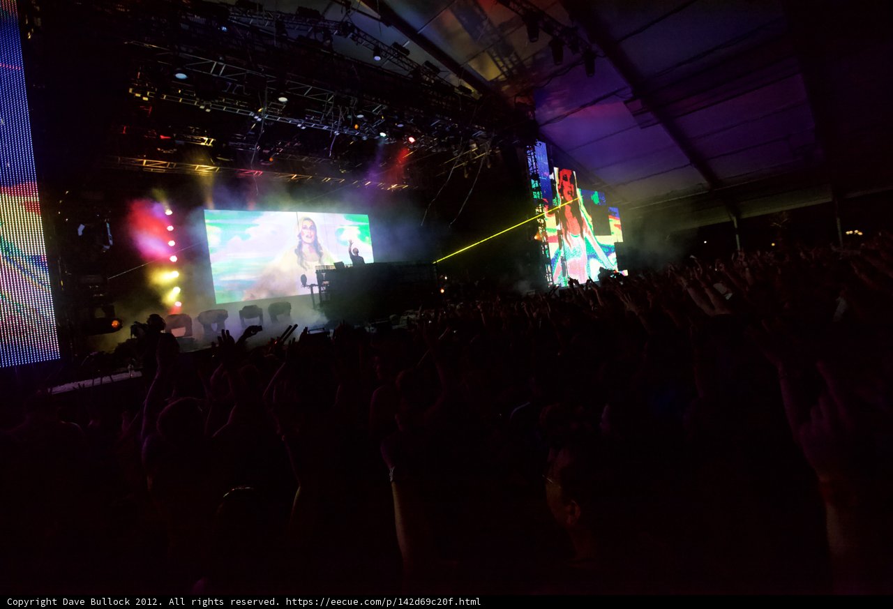 Electric Energy at Coachella's Saturday Night Concert