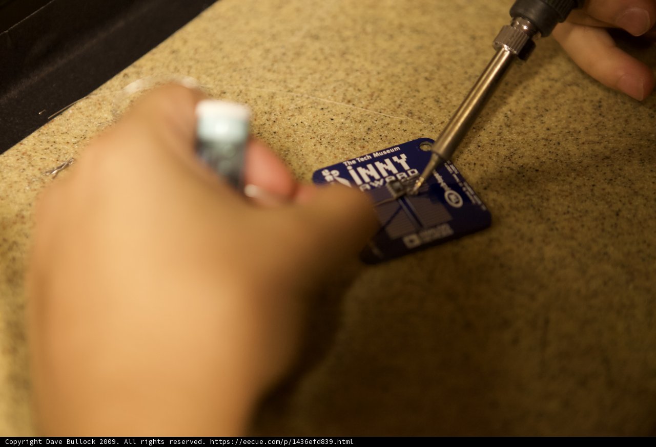 Removing a piece of plastic