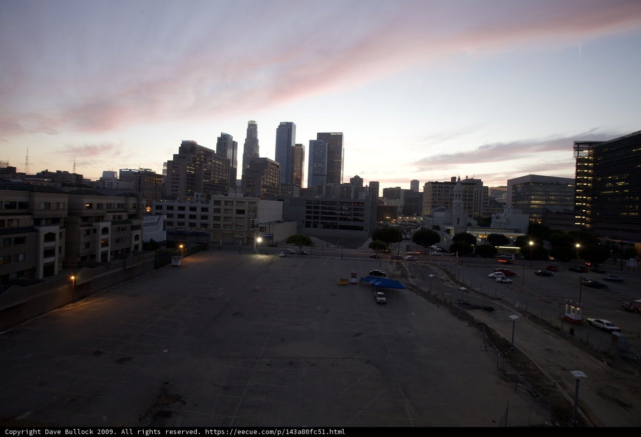 The Urban Skyline at Sunset