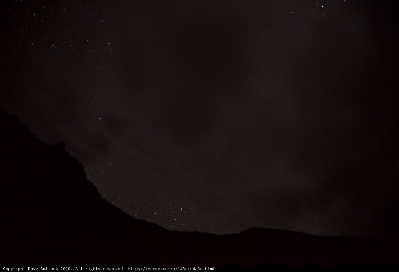Starry Night Sky