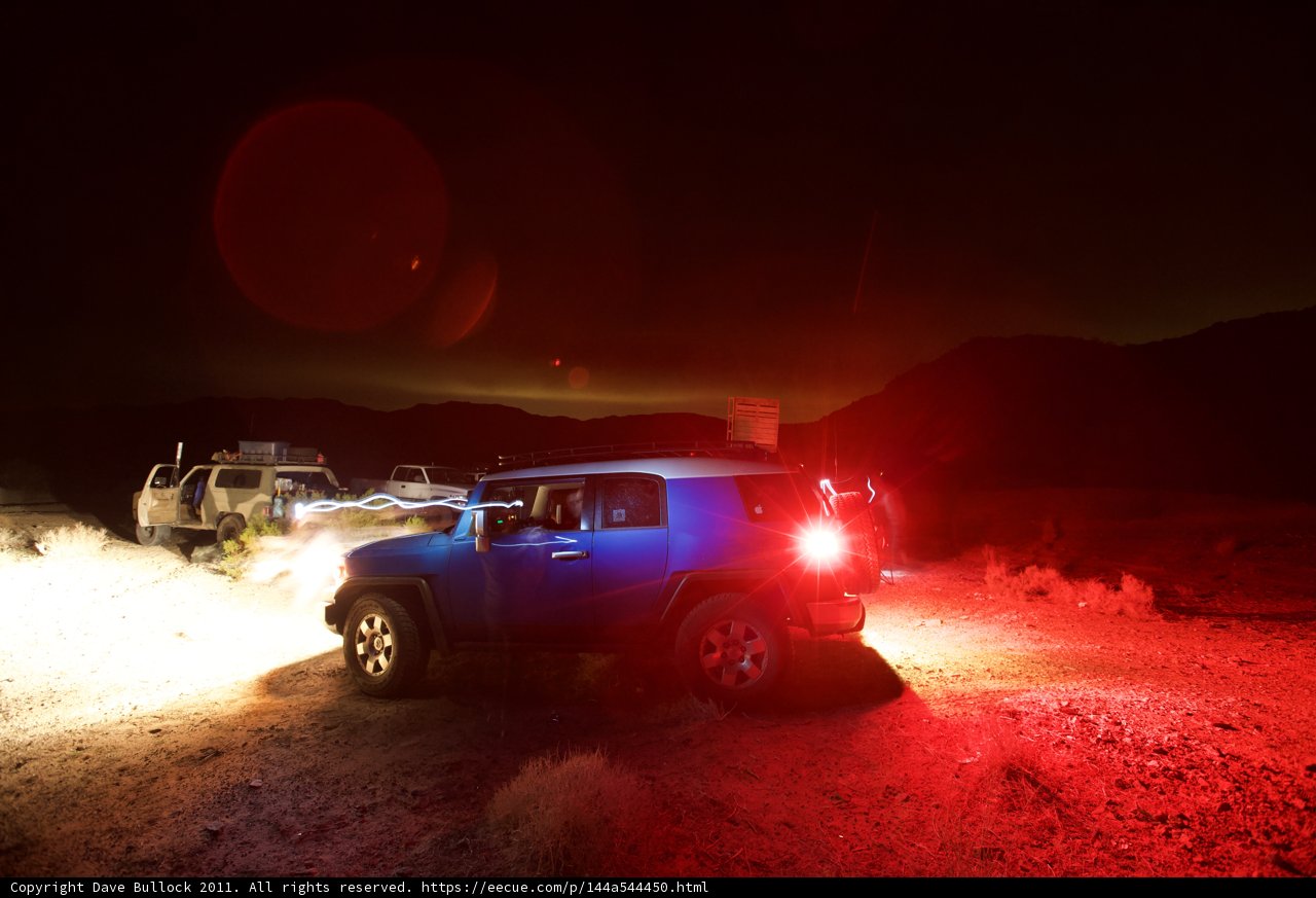 Night Ride in the Desert