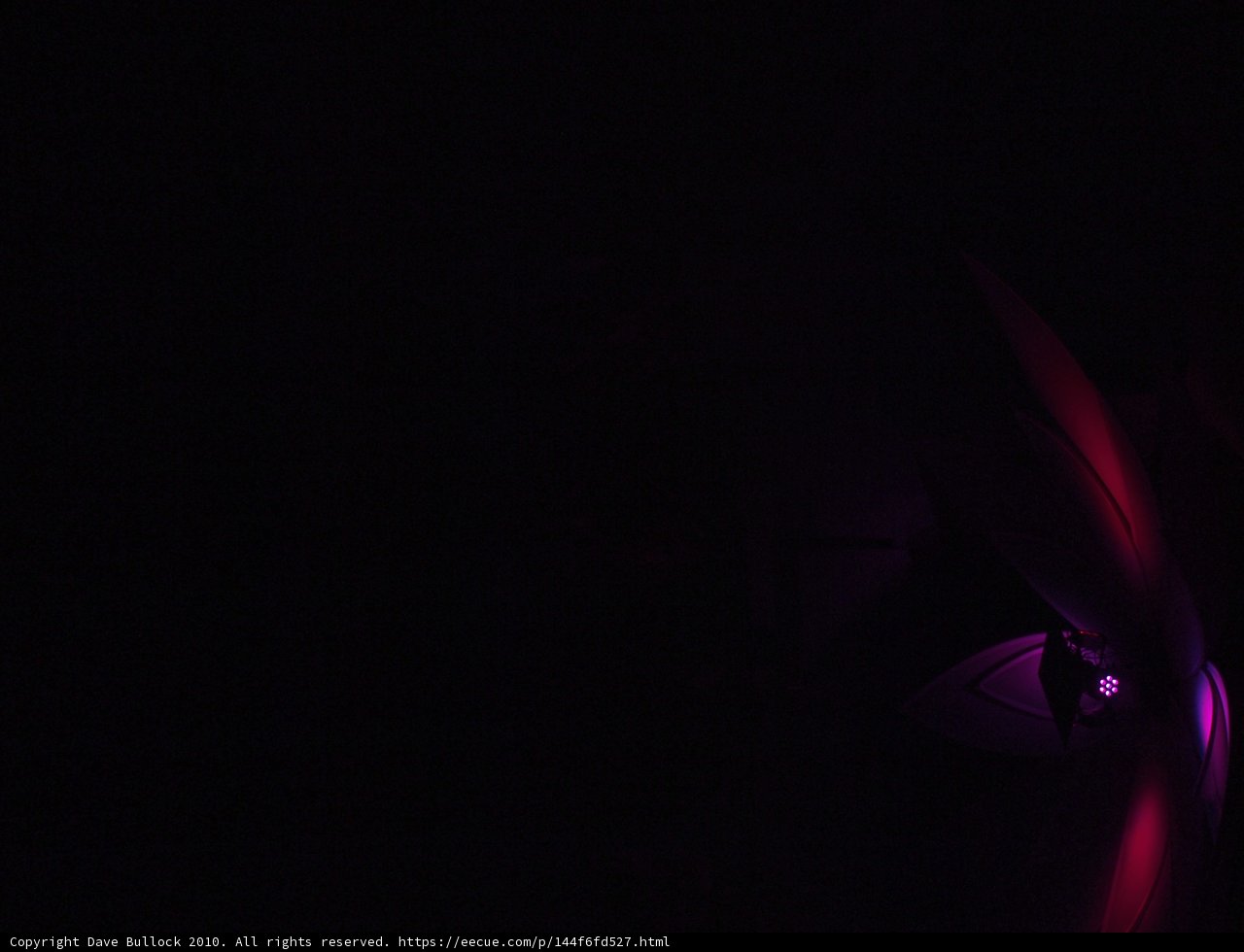 Purple Fractal Light
