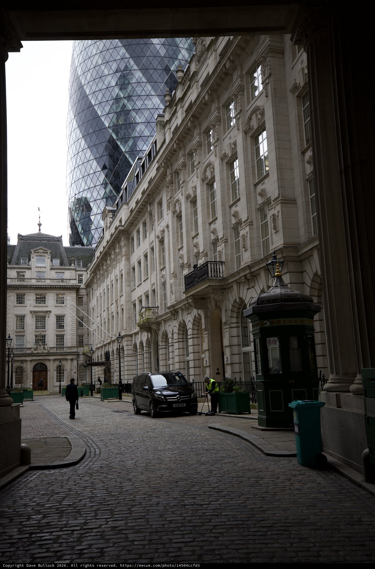 Modern and Historic Architecture Converge in the City of London