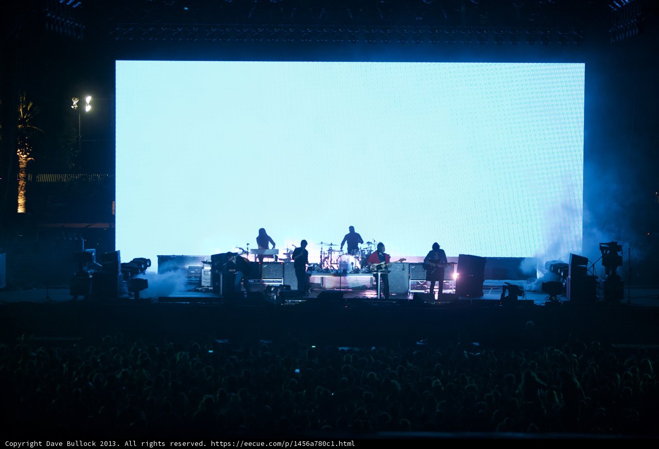 Rocking the Coachella Stage