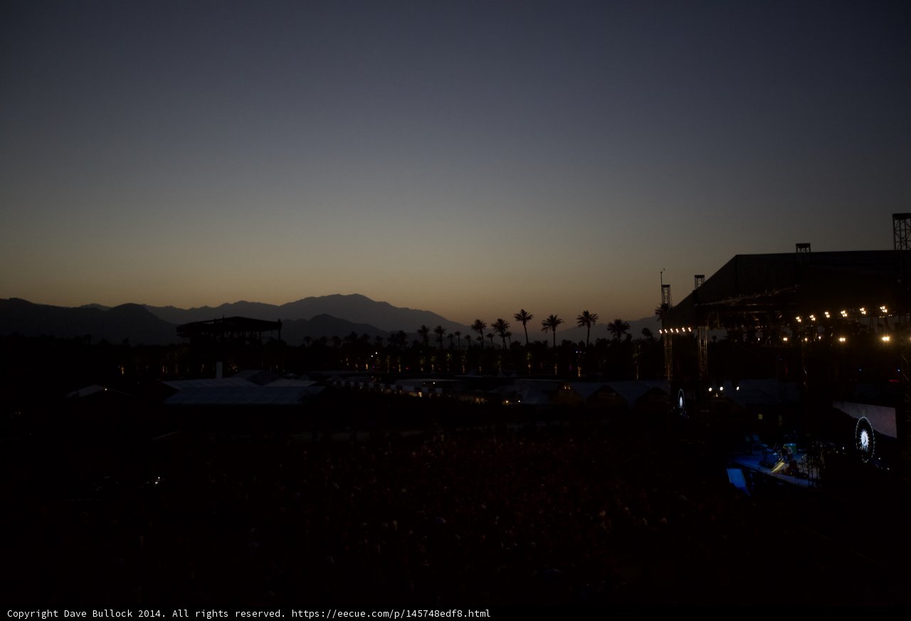 Sunset Serenade at Coachella