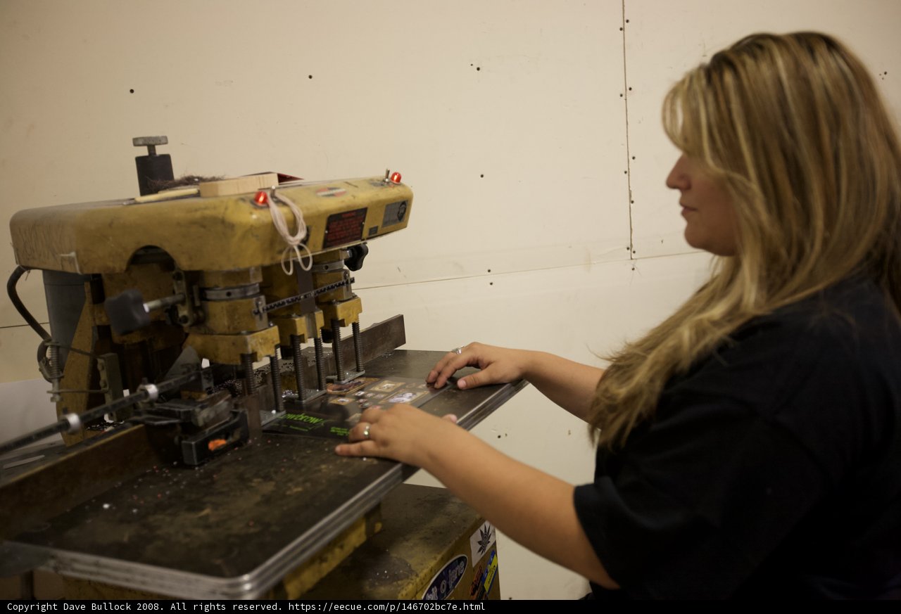 Working the Machine