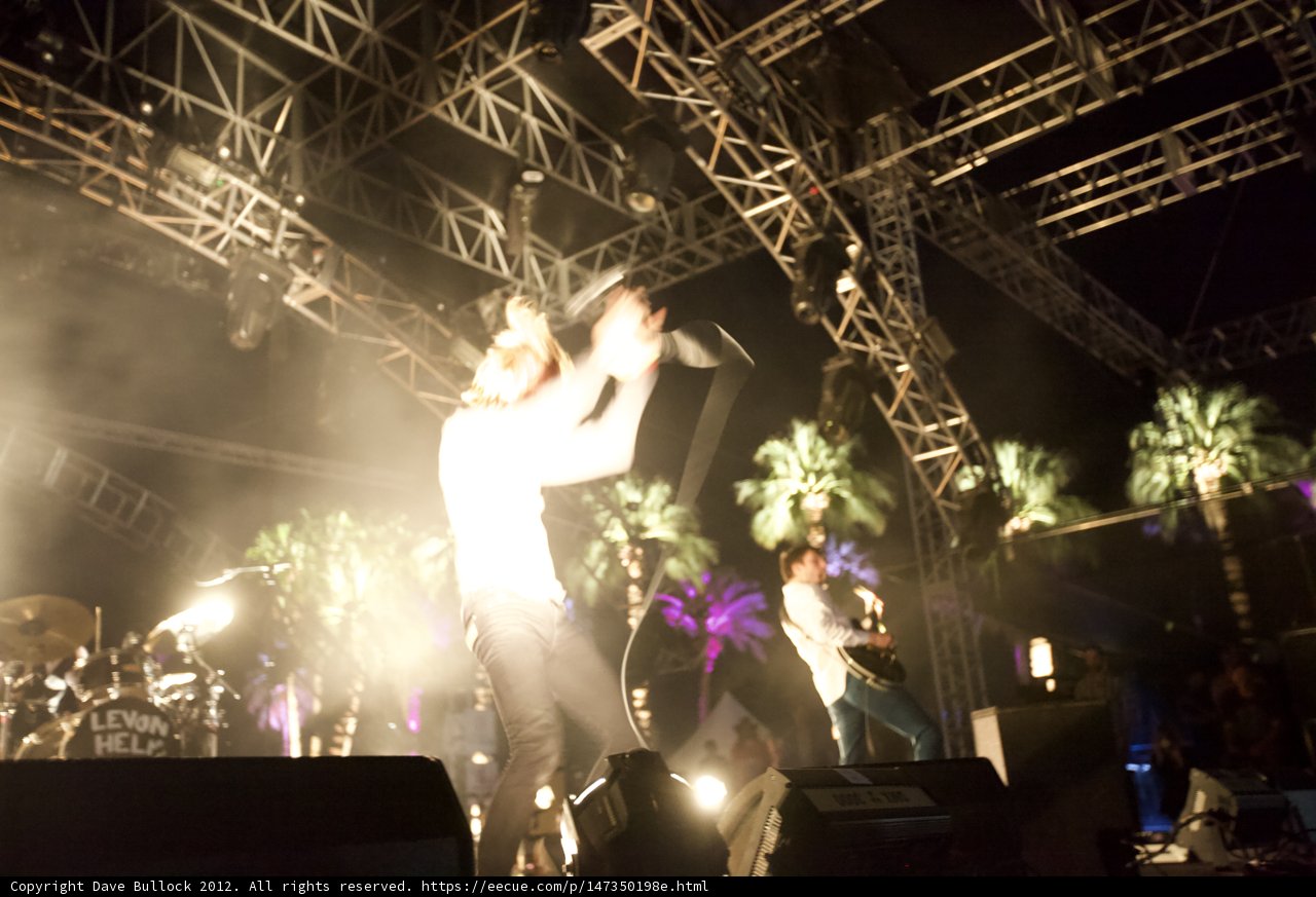 High Energy Man at Coachella Concert