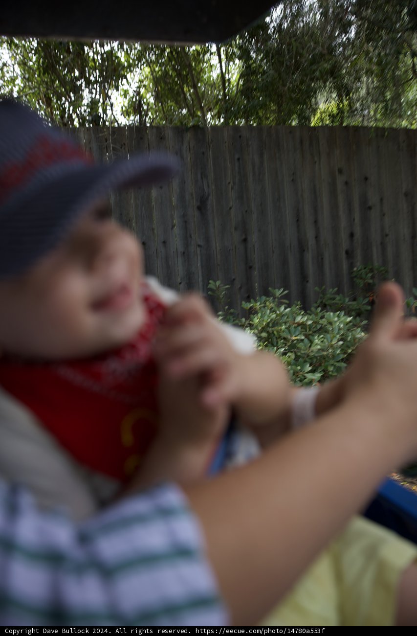 Birthday Joy in the Backyard