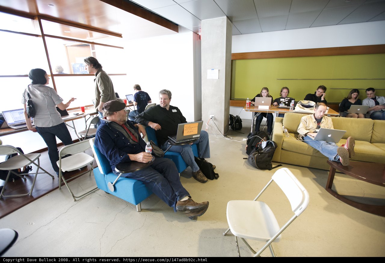 Barcamp LA 5 Laptop Lounge