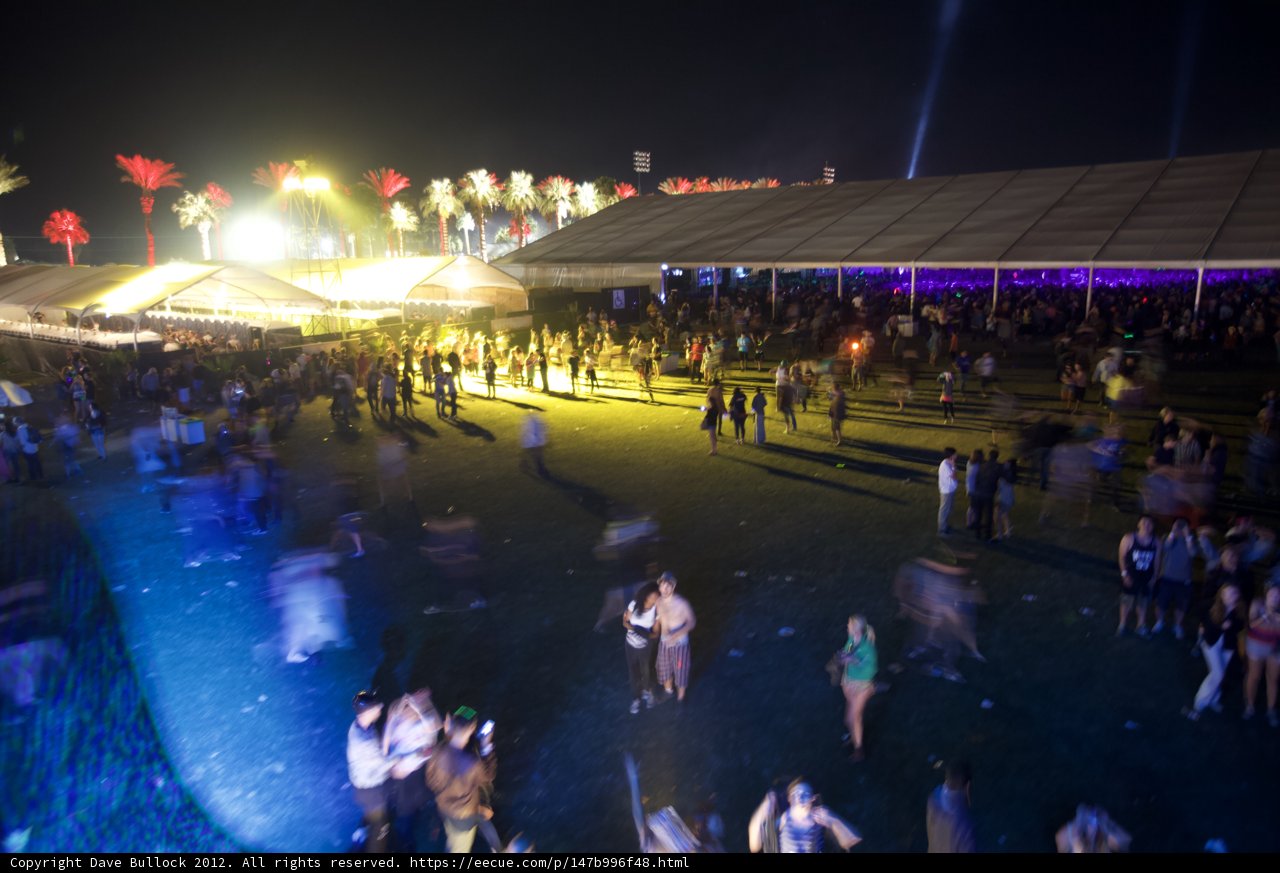 Nighttime Revelry at Coachella