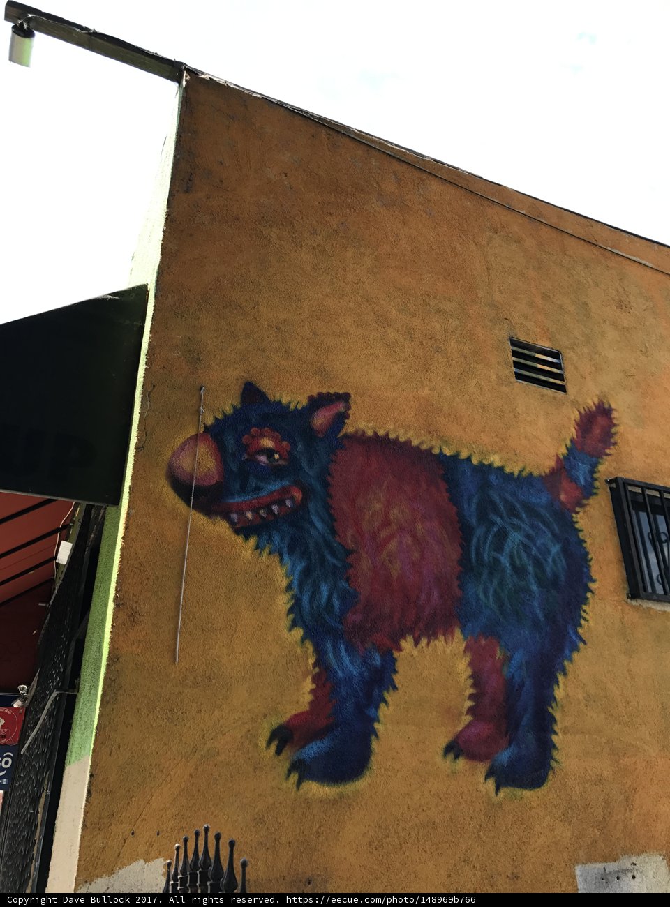 The Majestic Mural of Man's Best Friend