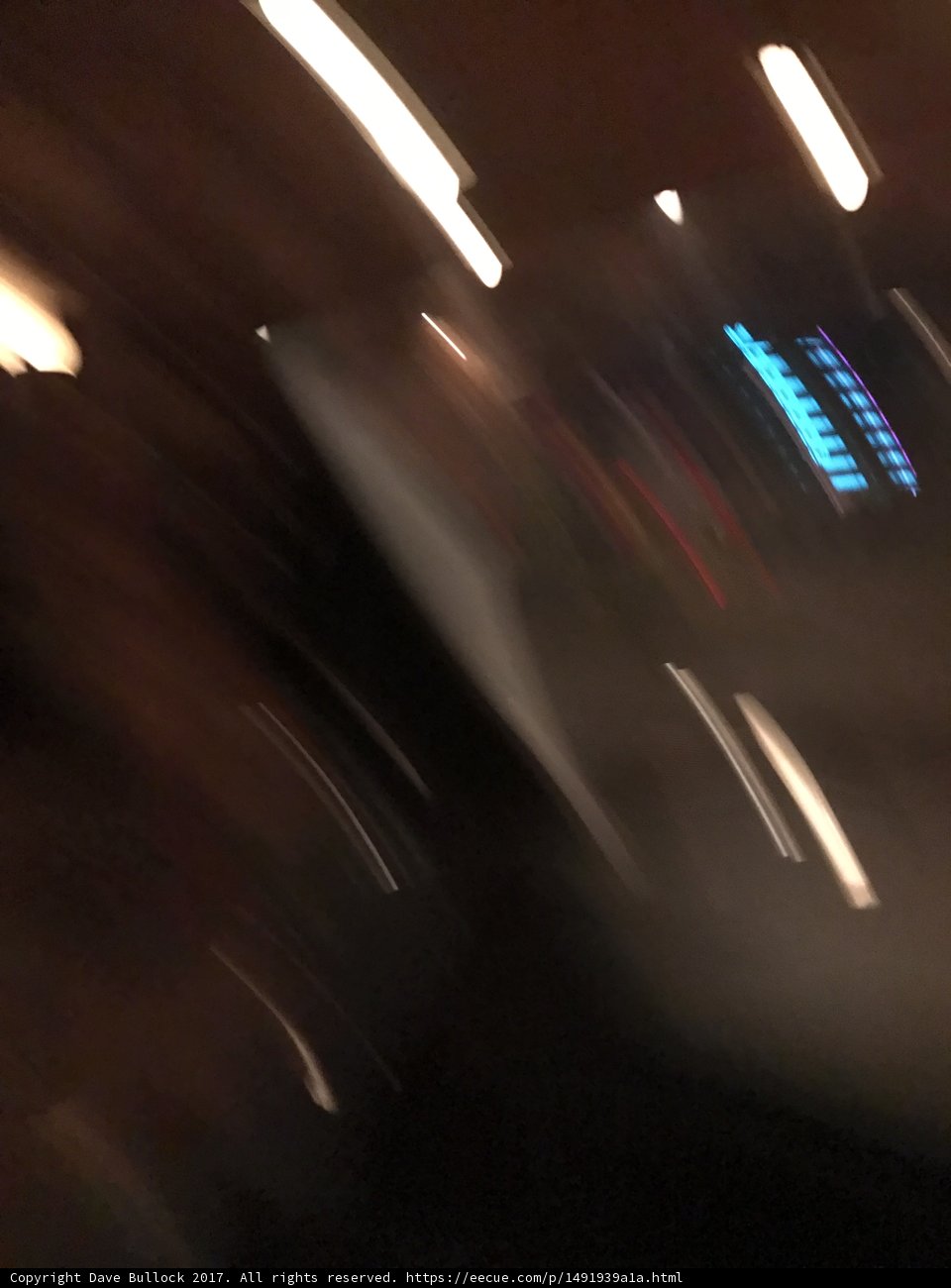 Blurred City Drive