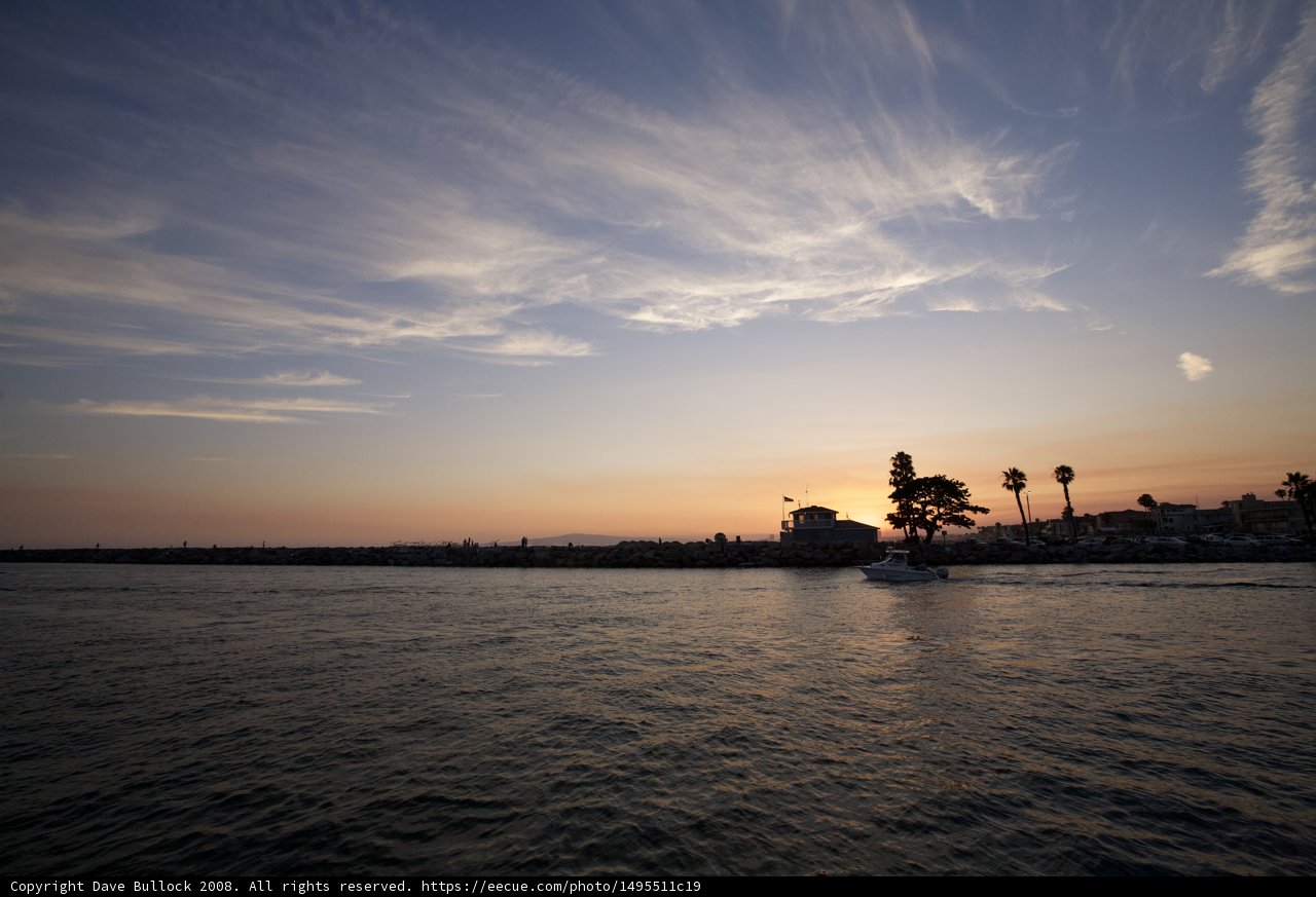 Serene Sailing at Sunset