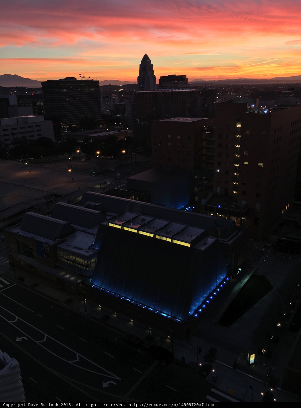 Sunset over the University of Utah