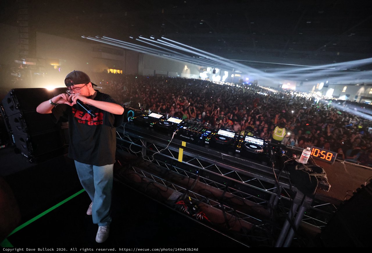 DJ Commands Massive Crowd at Wobbleland 2026