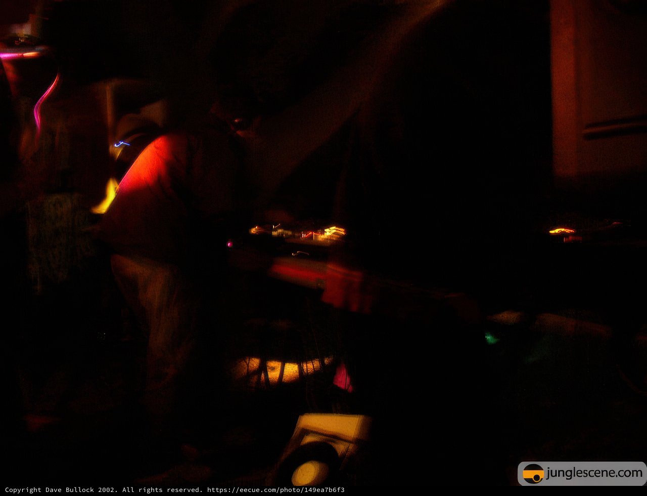 Blurry Nightclub Performance