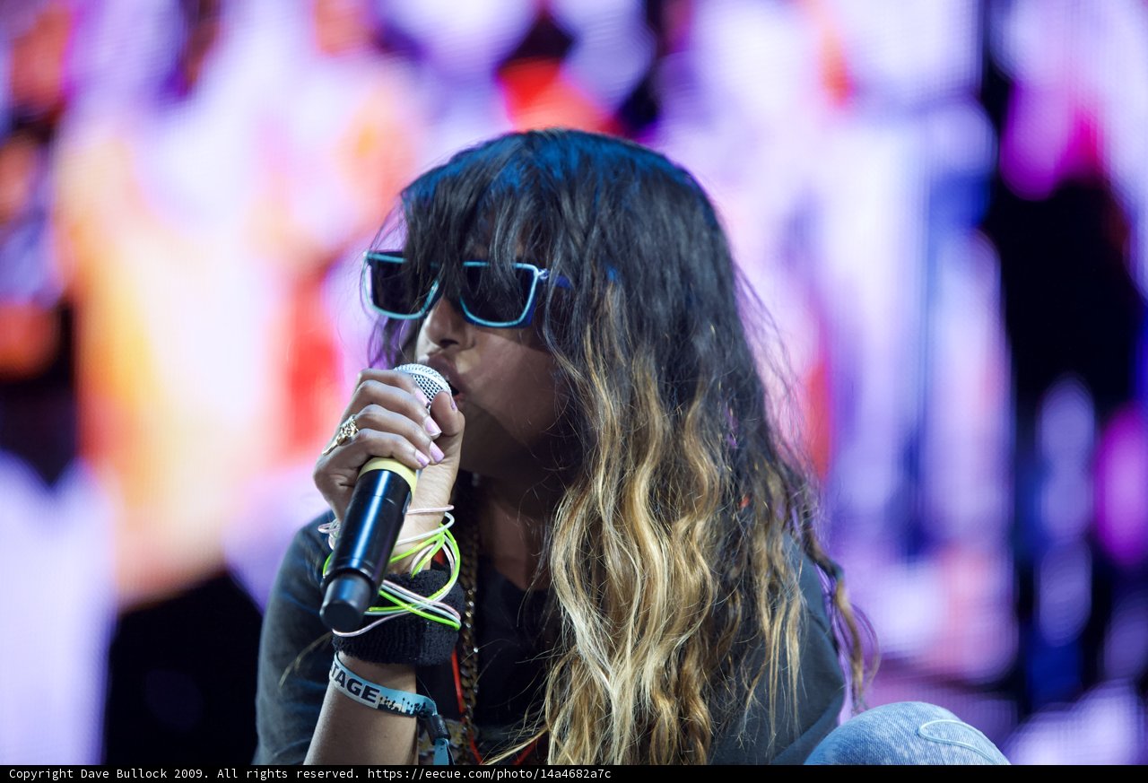 Singing her Heart Out at Coachella