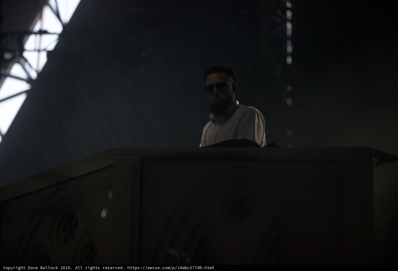 Tchami Rocks the Stage in Sunglasses