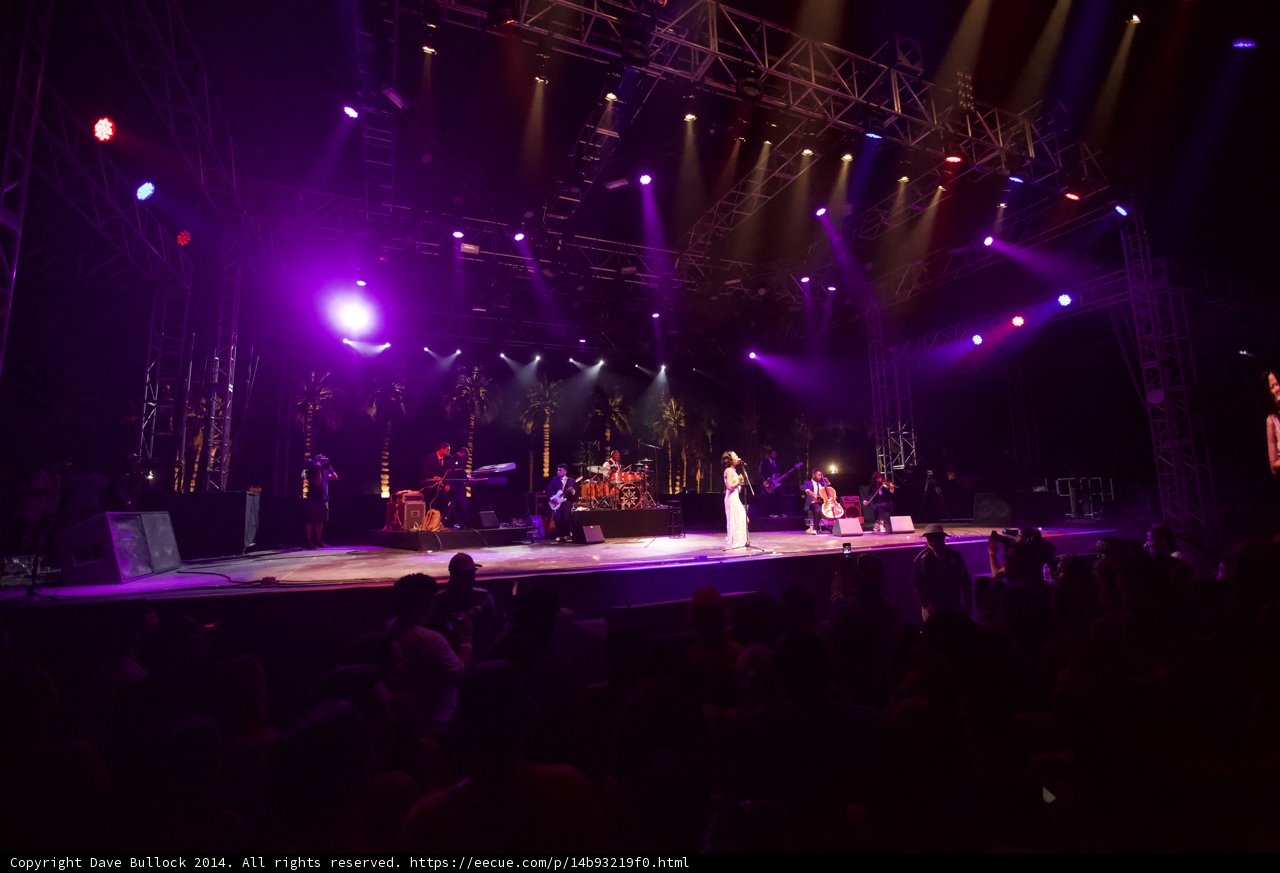 Electrifying Performance on the Coachella Stage