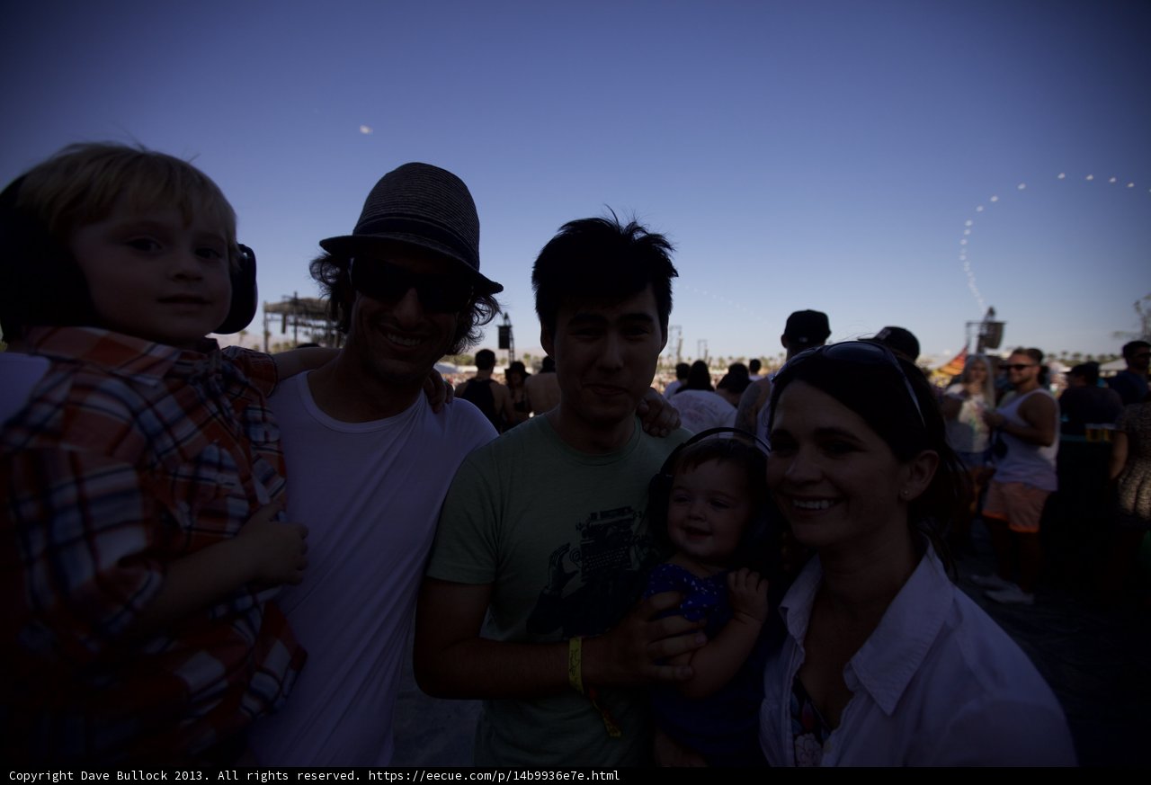 Family Fun at Coachella Festival