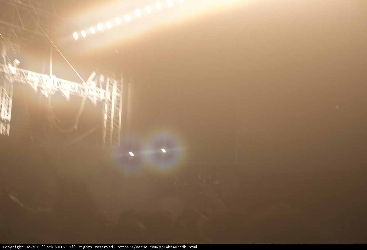 Golden Fog Lens Flare