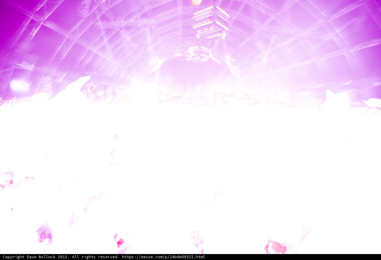 Purple Flare Tunnel