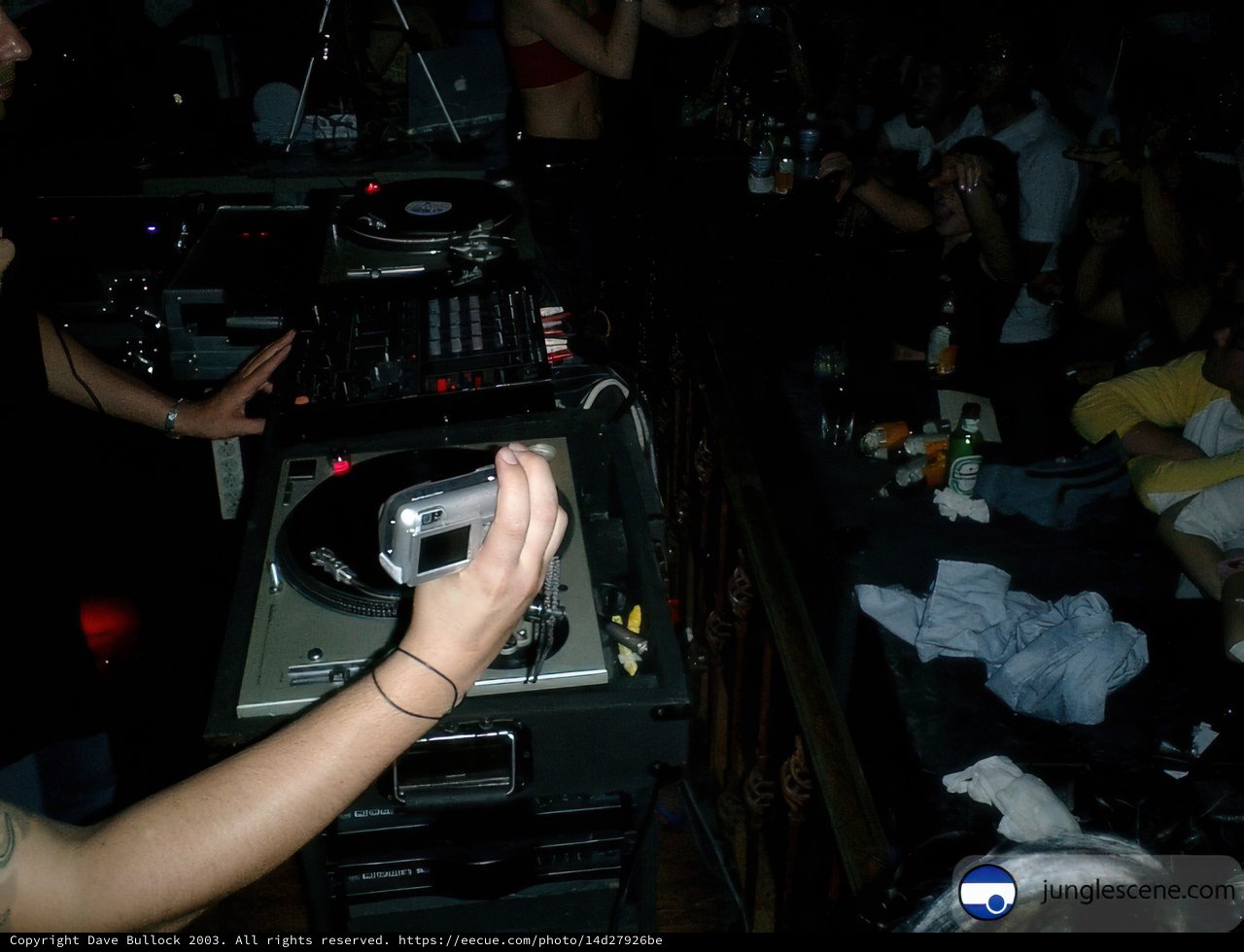 DJ Set Performance at Nightclub