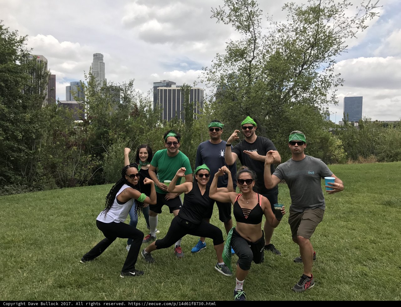 Group Workout in the Park