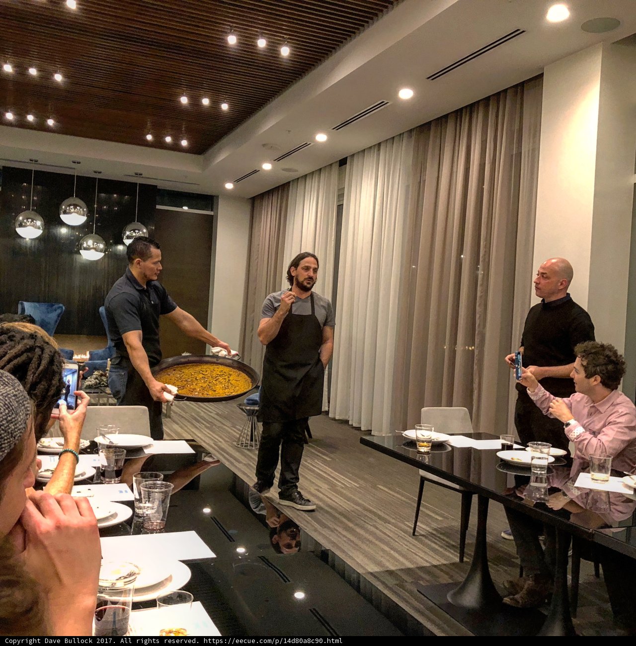 Dining at a Bustling Buffet