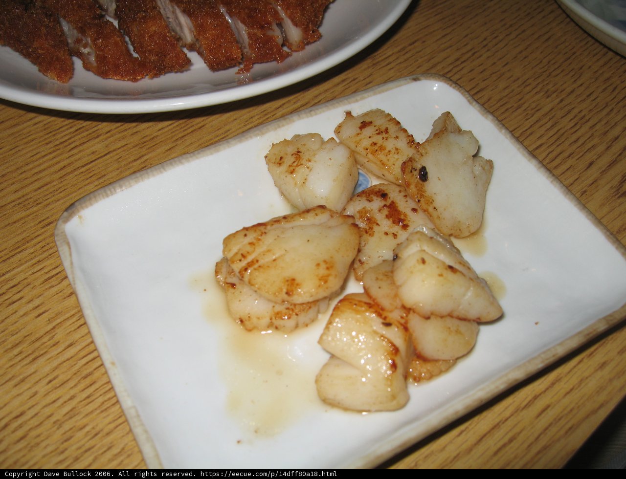 Scallops and Sliced Bread