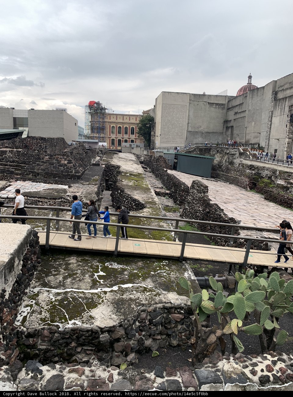 Walking on the Flagstone Bridge