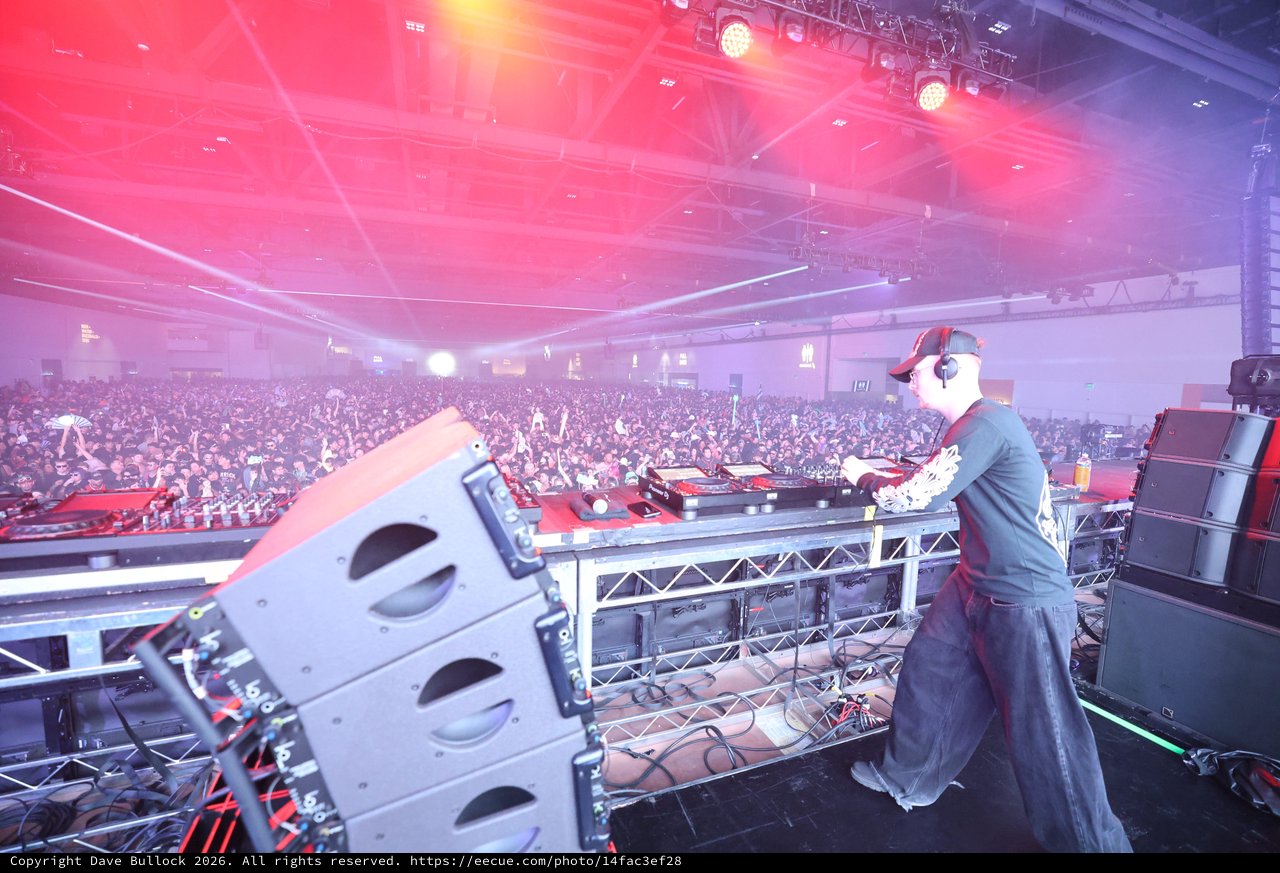 DJ Commands Massive Crowd at Wobbleland Festival