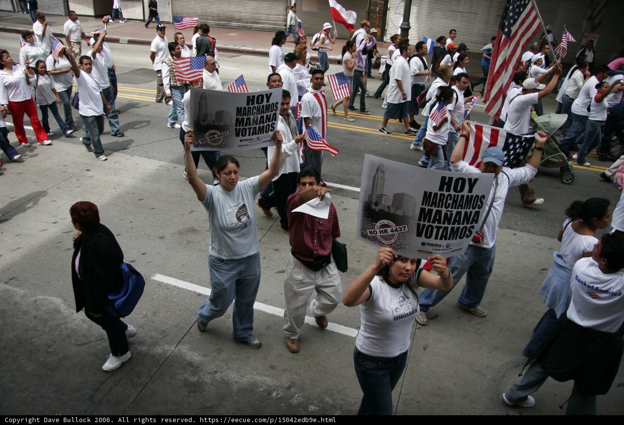 Protest Parade on Main Street