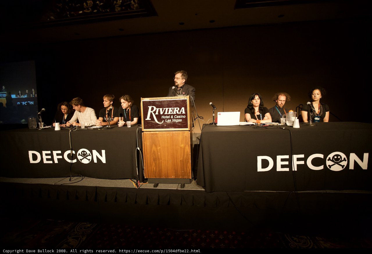 Group Gathering at Defcon Day 2