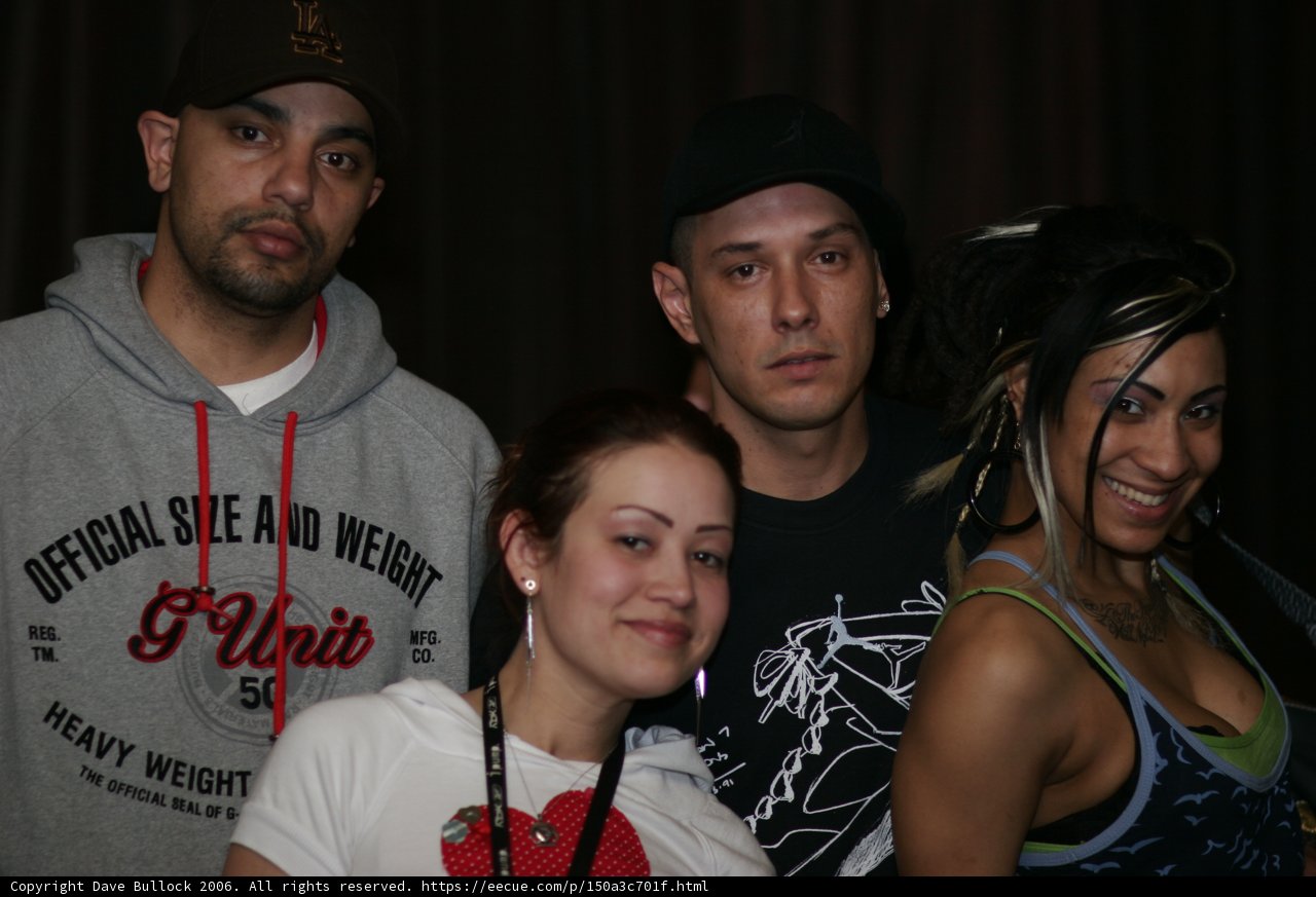 Group of Four Strike a Pose