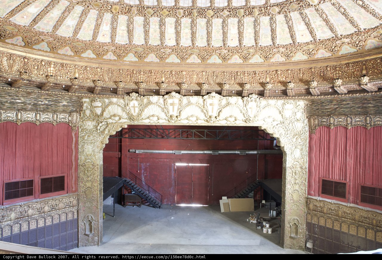 The Grandeur of Gold and Red at the Theatre